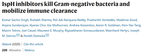 Nature：无惧细菌耐药性的新型抗生素诞生了！