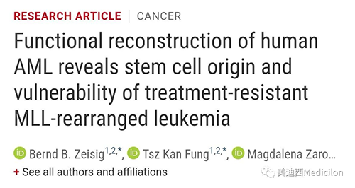 Science子刊：一种FDA批准的抗腹泻药物可有效对抗化疗的耐药性